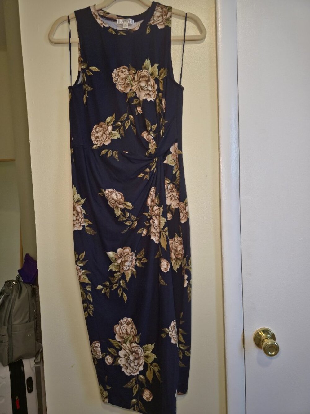 Abigial Brushed Knit Midi Dress